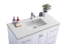 Load image into Gallery viewer, Wilson White Bath Vanity Matte White 313ANG-42W-MW 42&quot; up