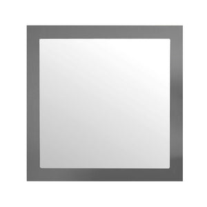 Sterling 30" 313FF-3030MG Framed Square Maple Grey Mirror