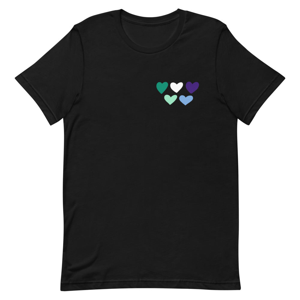 Gay / MLM Pride Hearts T-Shirt – It's Madison Ryan
