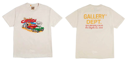 Gallery Dept. Drive Thru Boxy Fit Tee Cream – Token Miami