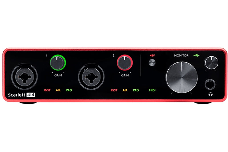 Focusrite Scarlett 4i4 mkIII USB Audio Interface - Customer Return 