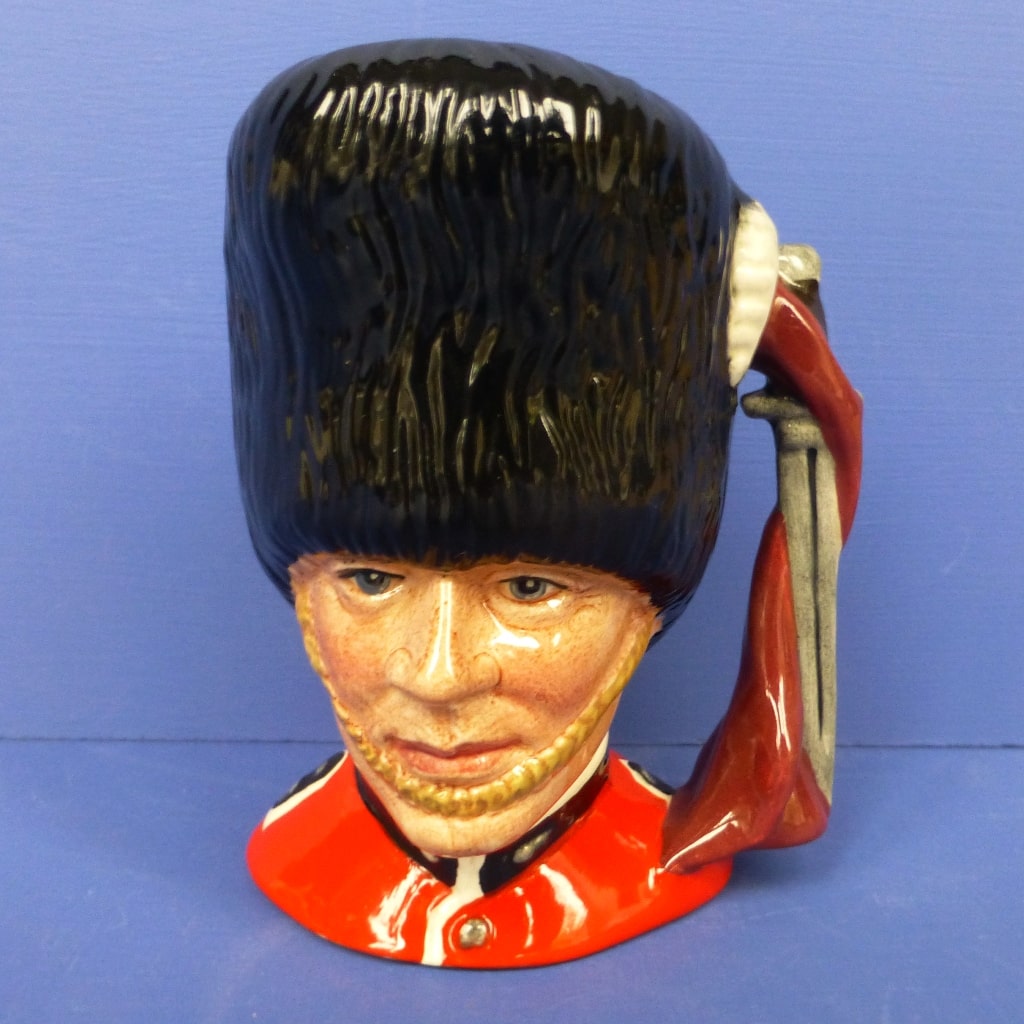 Royal Doulton Small Character Jug - The Guardsman D6771 – Peak Antiques ...