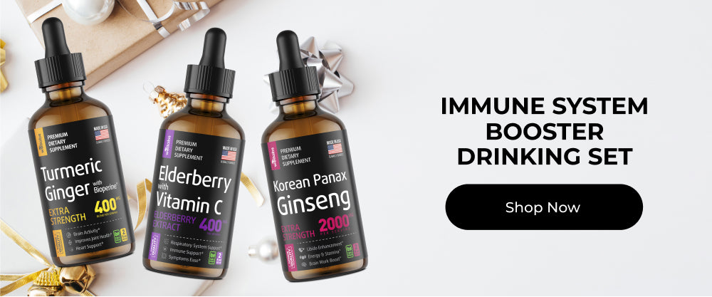 Immune System Booster Drinking Set