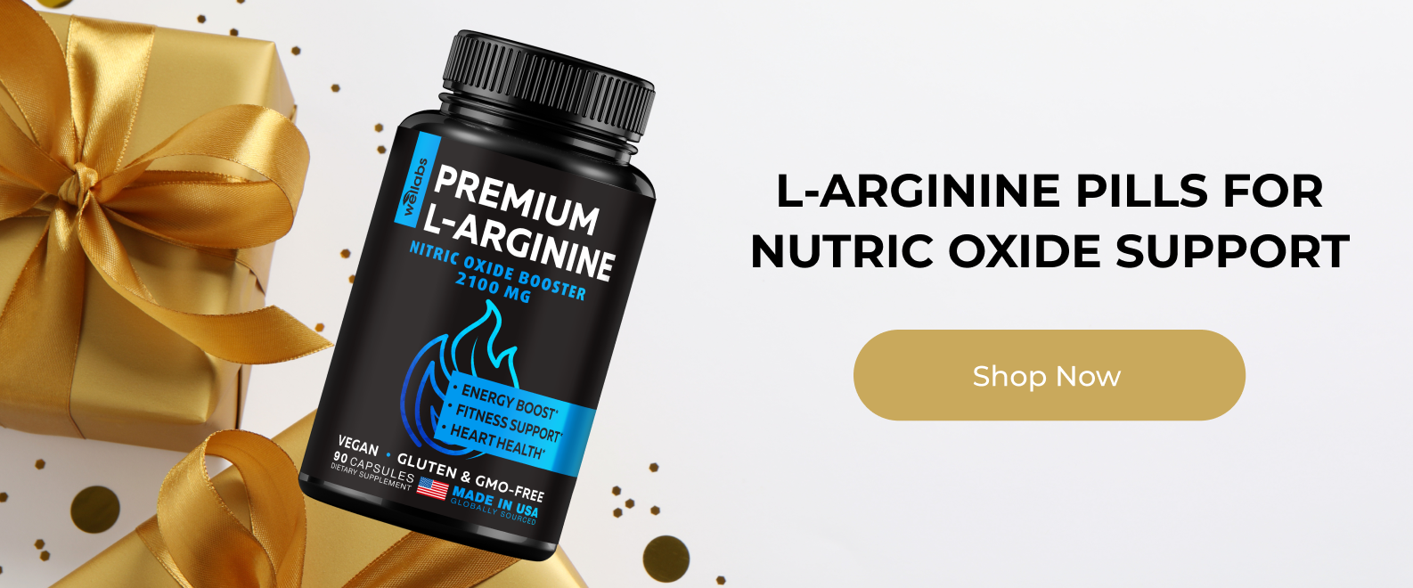 Píldoras de L-arginina para soporte de óxido nítrico