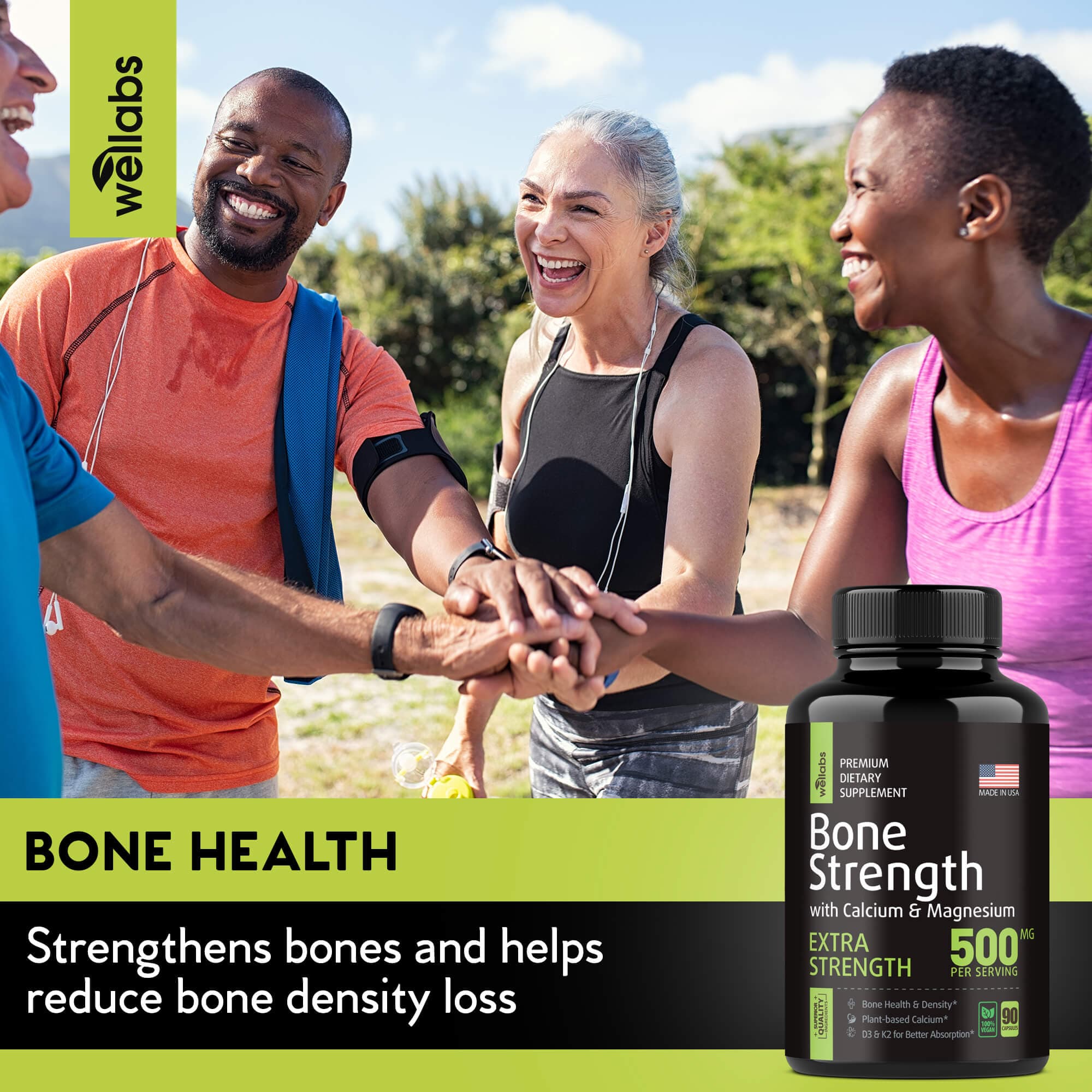 Bone Health Family Kit & Pack - 9 Items