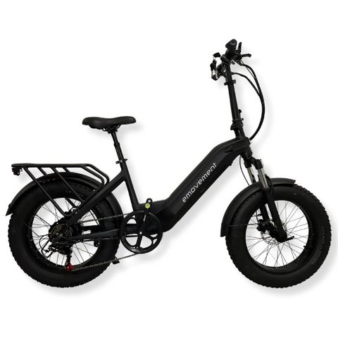 E Movement Raven Long Range Step Through Fat Electric Bike 250W/500W | Pedal and Chain