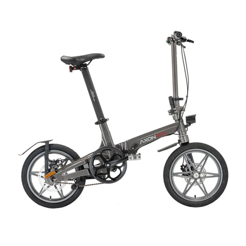 Axon Pro Electric Folding Bike 250W Lightweight | Pedal and Chain