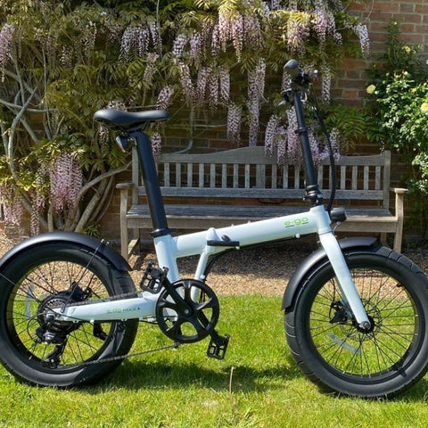 E-GO BIKE MAX+ (PLUS) FOLDING ELECTRIC BIKE | Pedal and Chain