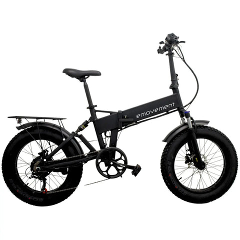 E Movement Panther V4.2 Electric Bike Folding Fat Tyre | Pedal and Chain