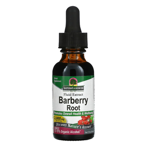 Nature's Answer Barberry Root 2,000 mg, 1 fl oz 30 ml