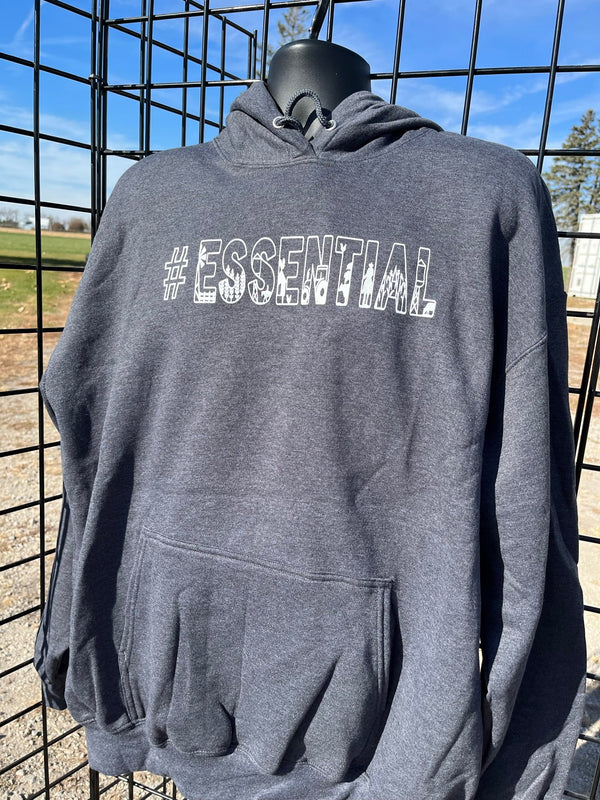 Livestock Animals Blood Sweat Steers Hoodie The Branded Barn