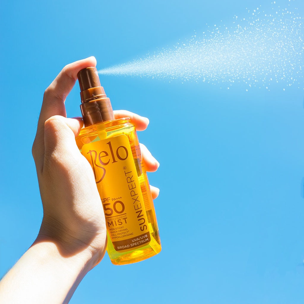 belo spray sunscreen