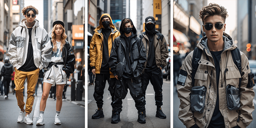 japanese streetwear and techwear