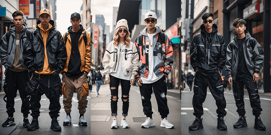 japanese streetwear and techwear
