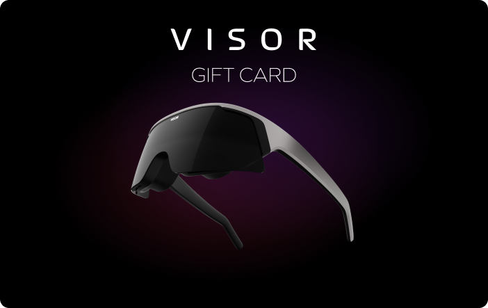 Visor on X: 🎁 Gift a Visor 4K to your loved ones this holiday season! The  Visor Gift Card is redeemable for any model or upgrade.    / X