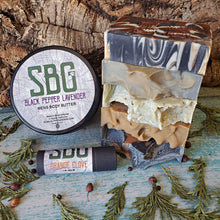 Load image into Gallery viewer, Manly Soap &#39;N Butter Gift Bag Set - Sunnybunnygardens2
