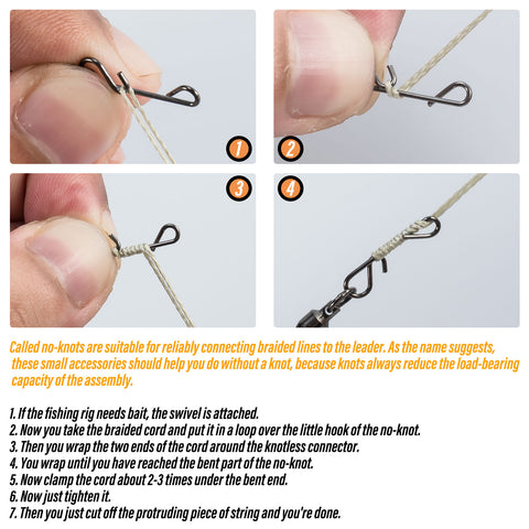 Knotless Connector Fast Fishing Line Connector - Dr.Fish – Dr.Fish Tackles