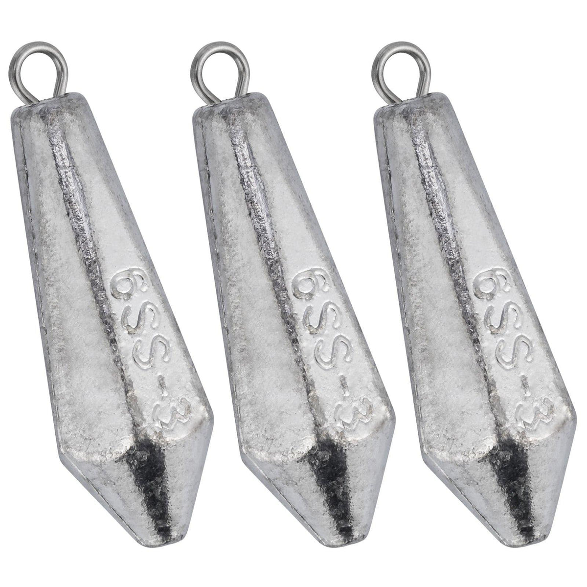 10/50pcs Carp Fishing Bullet Sinkers Lead Weights Drop Shot 1.8g