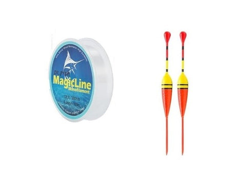 ice Fishing Line and Fishing Bobber