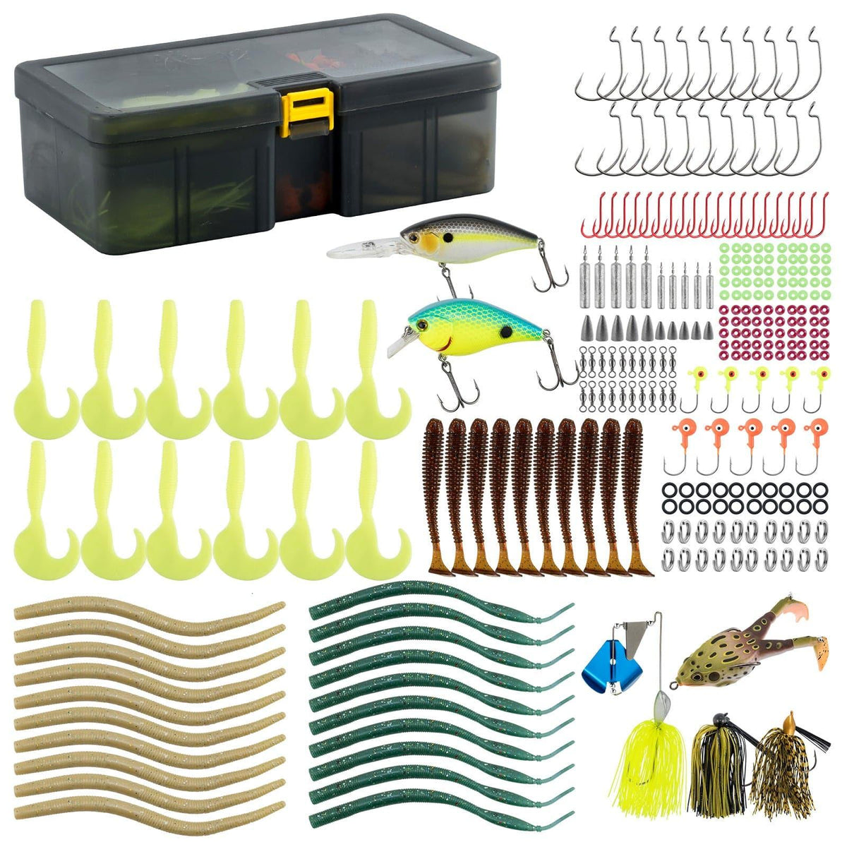 Dr.Fish 304pcs Bottom Surf Fishing Rig Making Kit