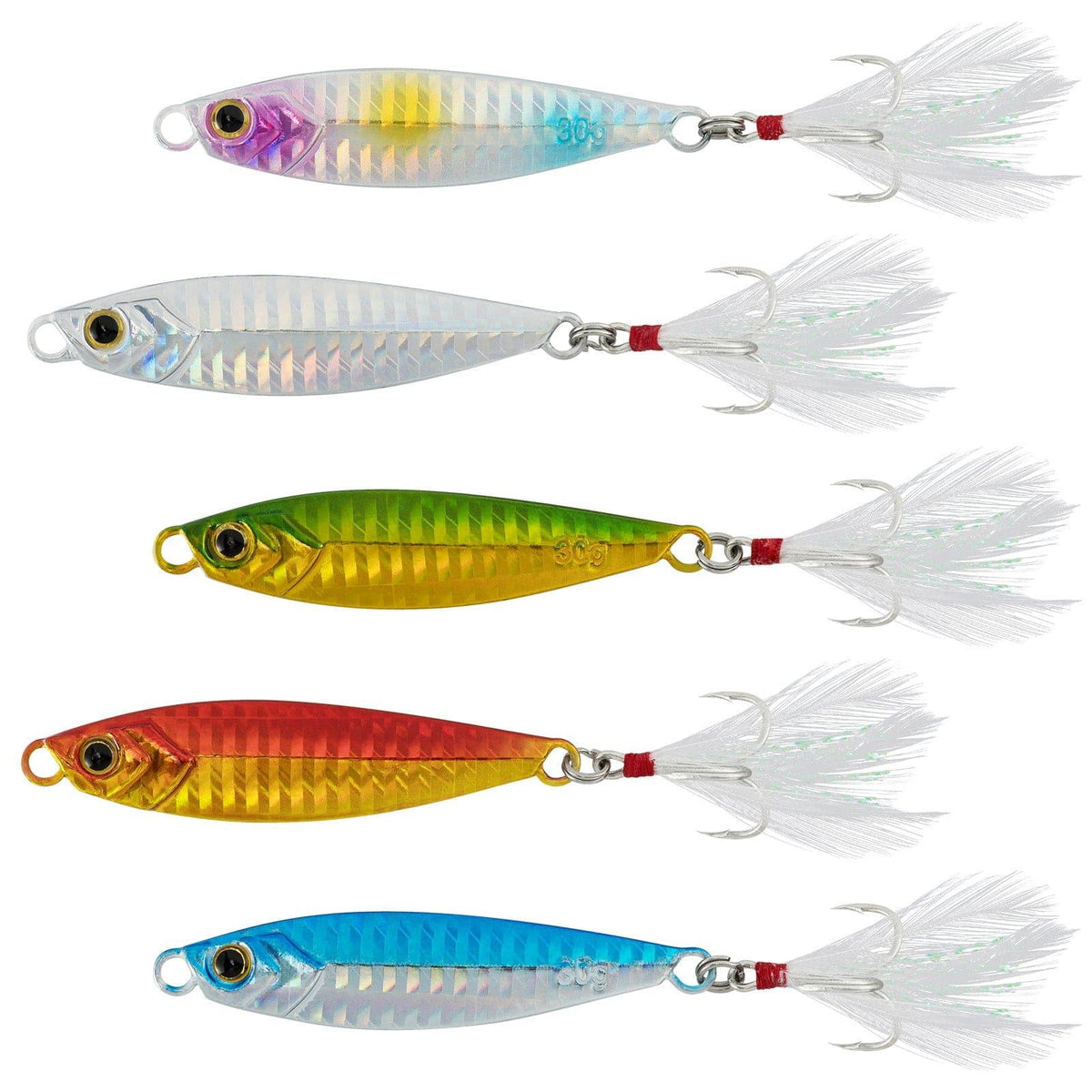 Fishing Jig - 5pcs Long Casting Metal Jigs 10-60g - Dr.Fish – Dr