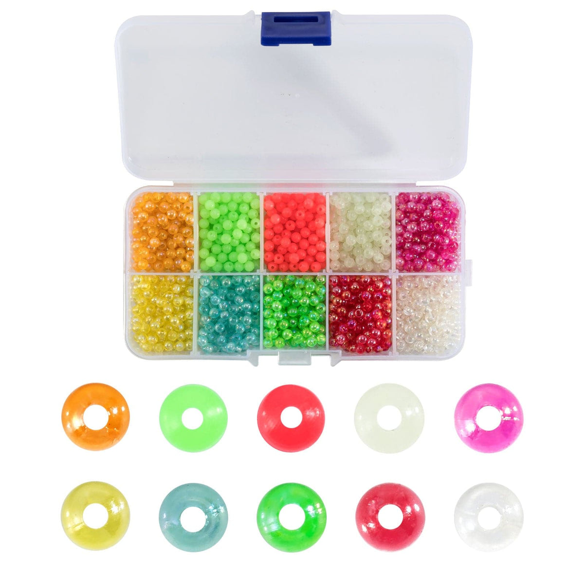Fishing Beads Kit 5mm 1000pcs Floating Stopper for Trout Bass – Dr