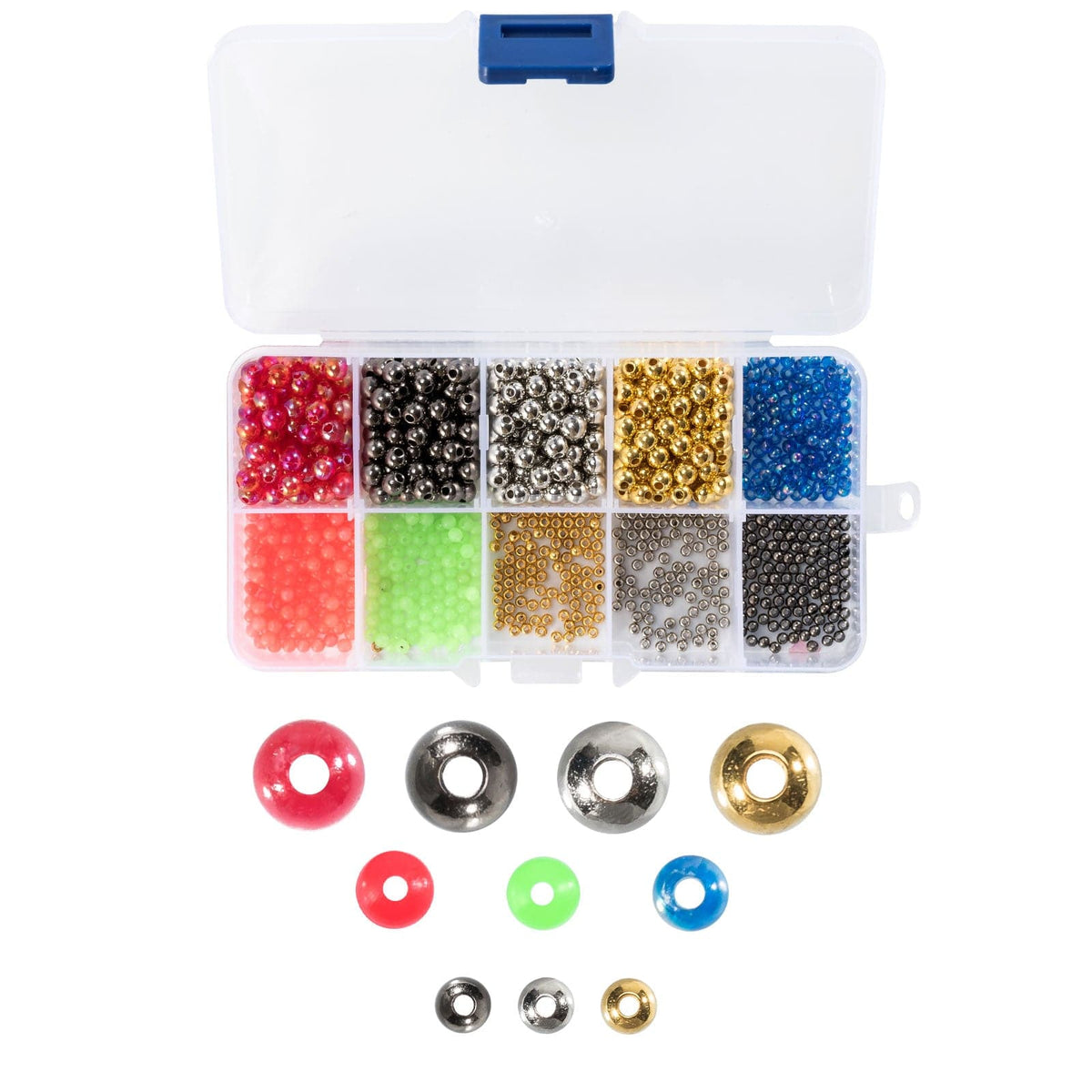 Fishing Beads Kit 85pcs 14mm Big for Freshwater and Saltwater