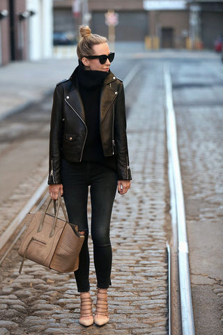 Melbourne Leather Jacket Women