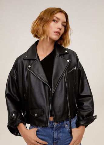 women leather jacket