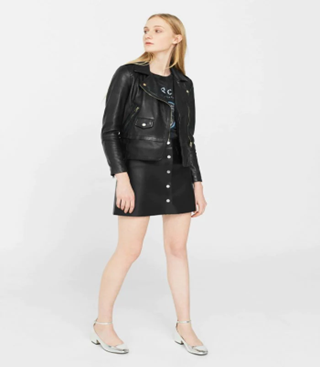 leather jacket women