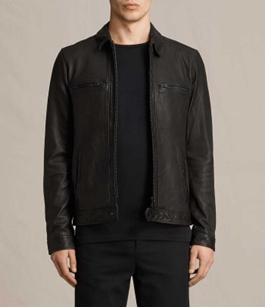 Black leather Jacket