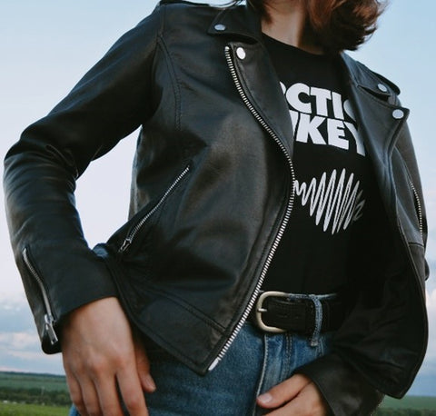 How to Style Leather Biker Jacket for Women | Leatherwear