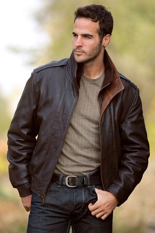 Brown Leather Jacket