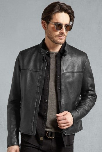 man leather jacket