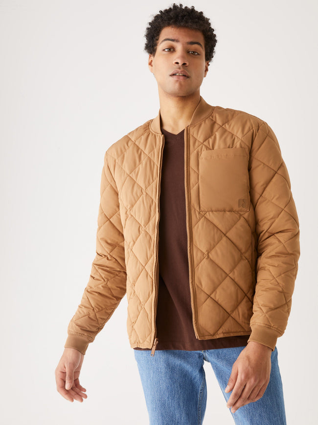 brown bomber jacket canada