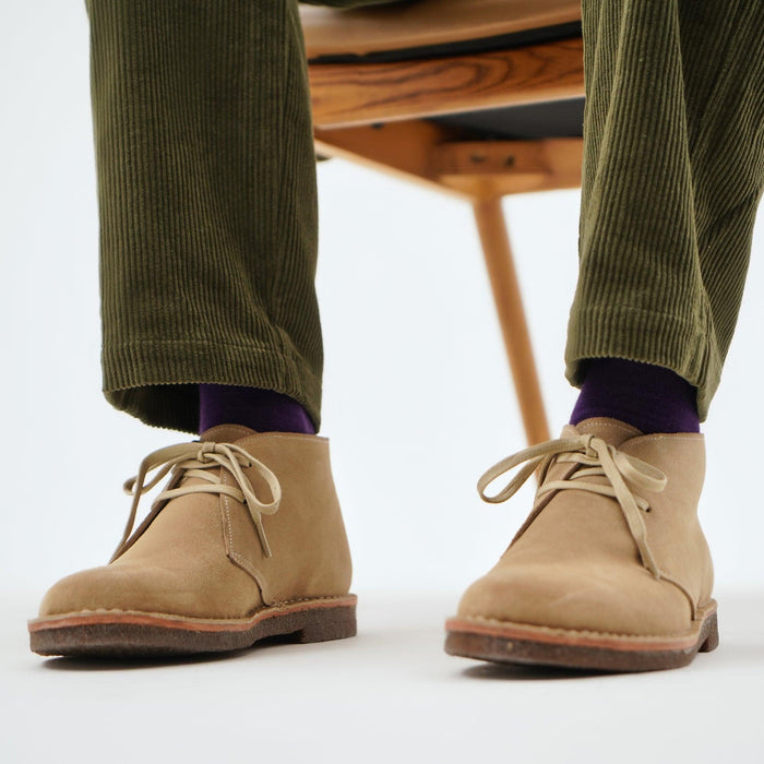 beige chukka boots