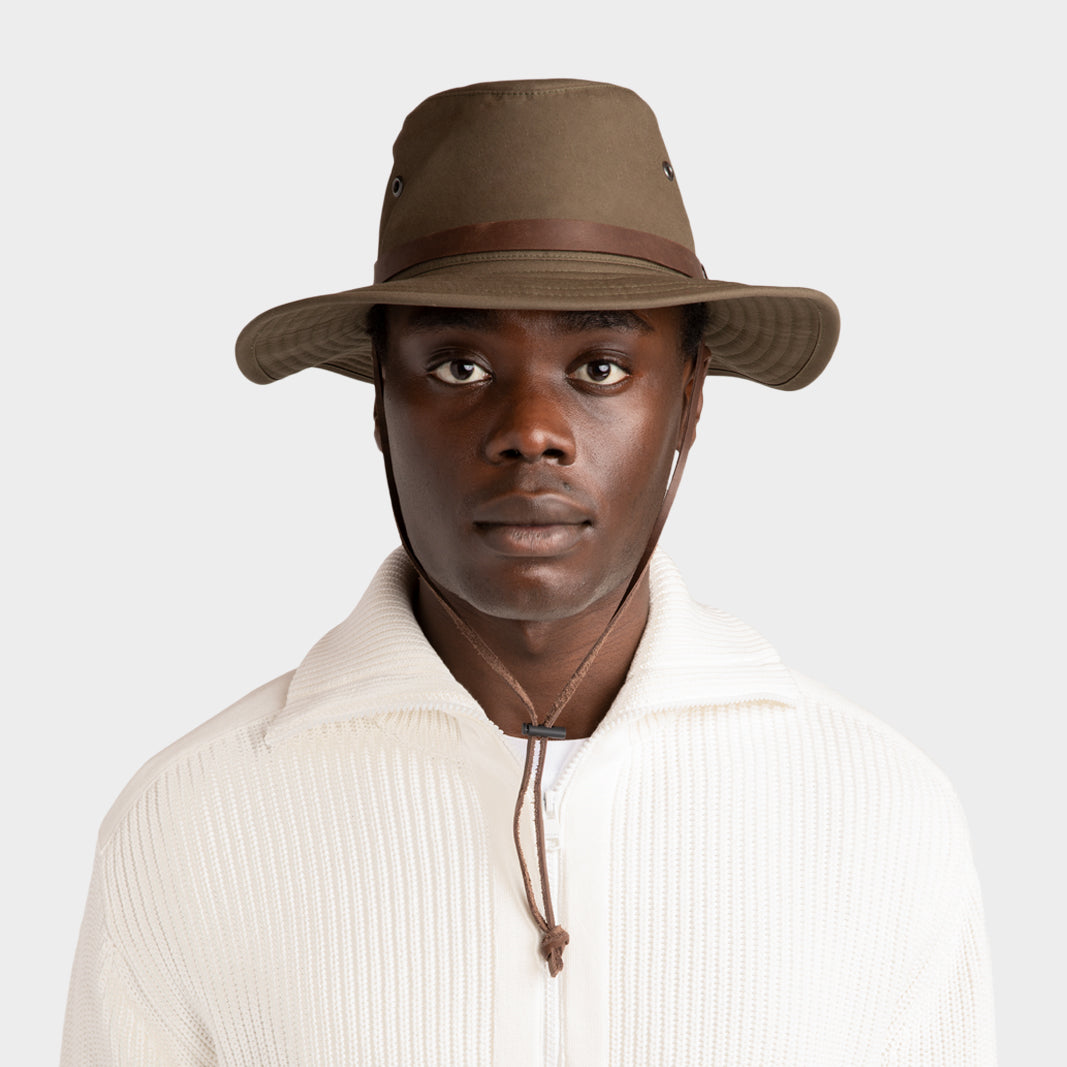 Canvas Fedora Green Hats for Men for sale