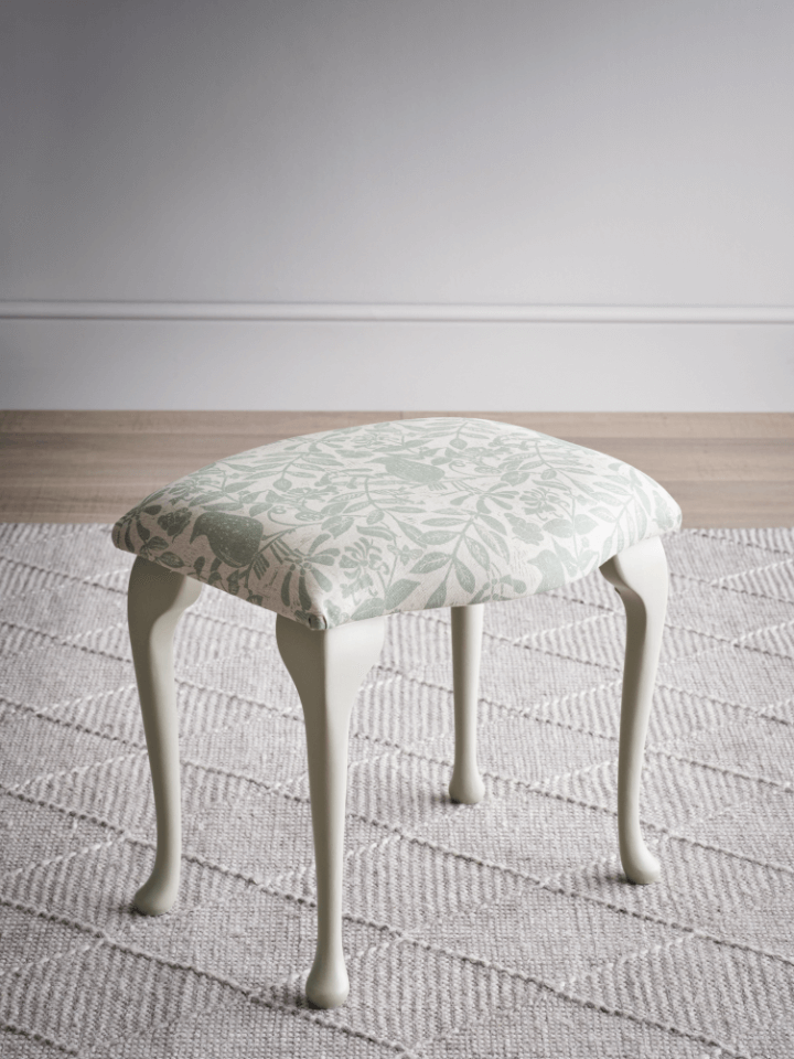 mink dressing table stool