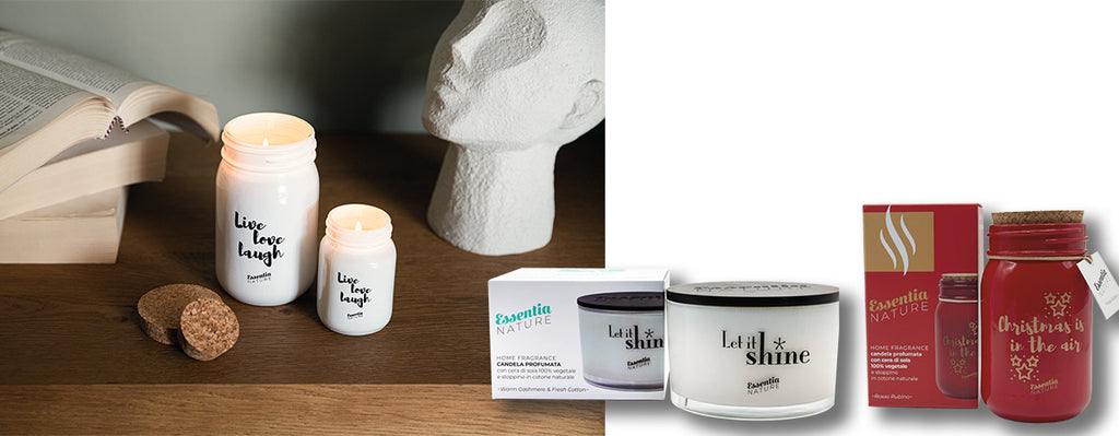 scented candles Christmas gift ideas Essentia