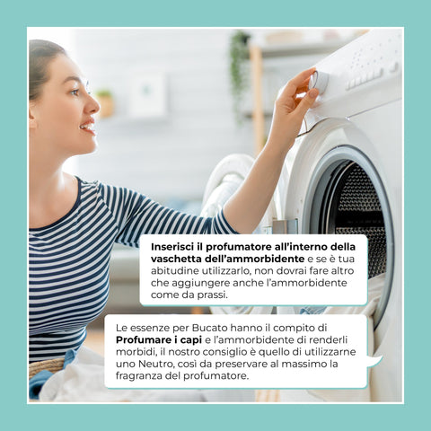 Come utilizzare il Profumatore per Bucato in lavatrice – Essentia