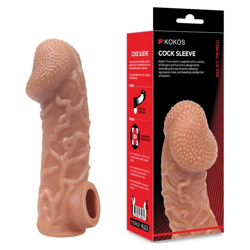 Kokos Adult Toys Flesh Cock Sleeve 6 - Small