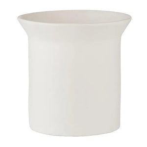 47th & Main - White Ceramic Flared Pot - Large - Everbloom Design