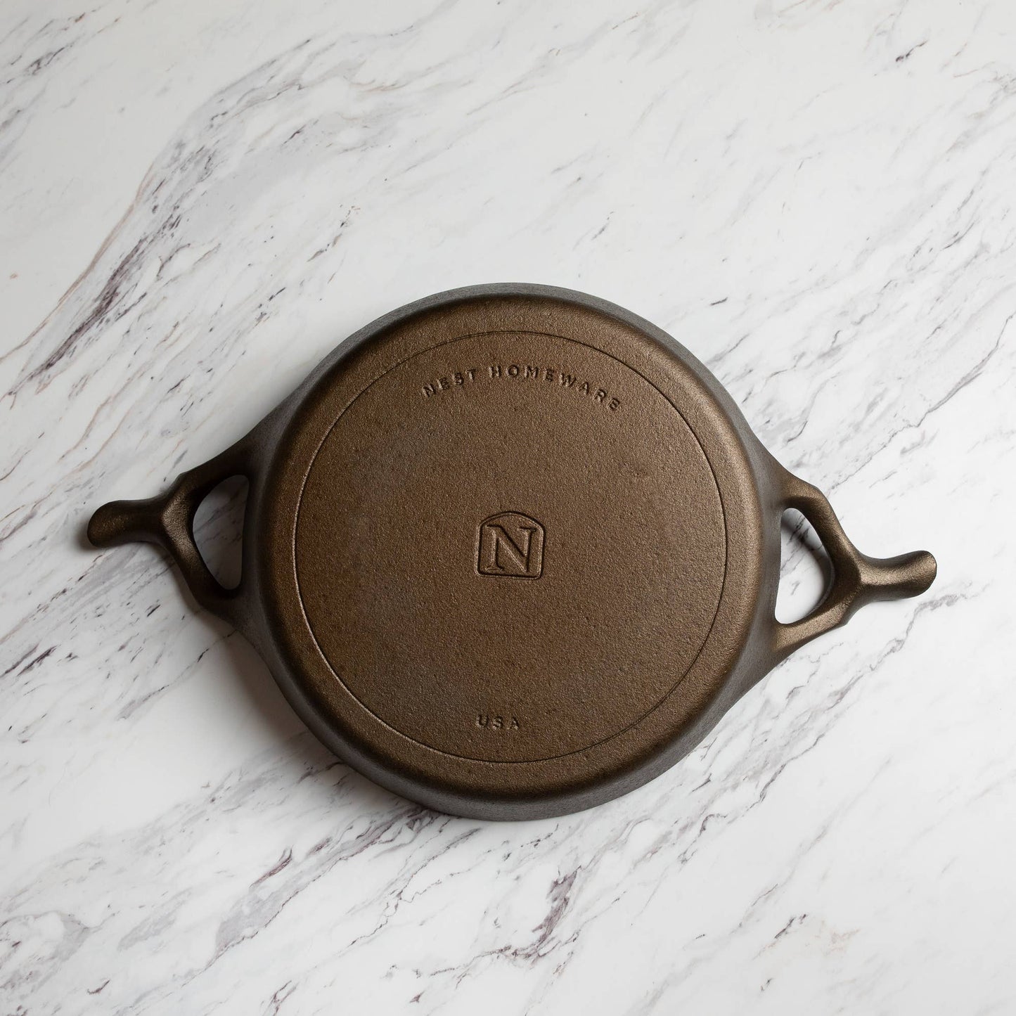 Nest Homeware Cast Iron Braising Pan with Lid