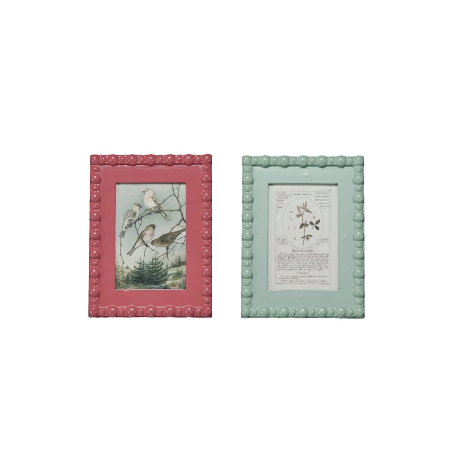 Picture Frame w/ Vintage Reproduction Image