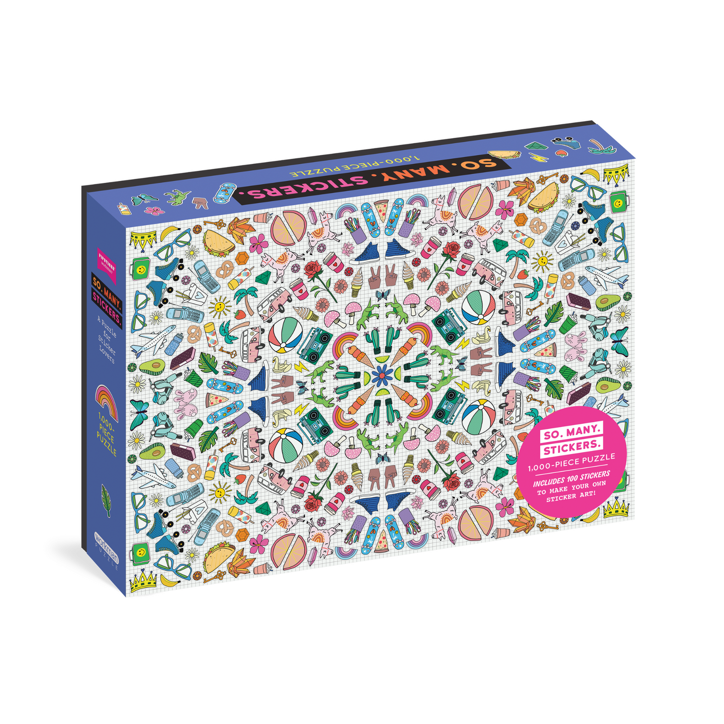 John Derian Paper Goods: Painter's Palette 1,000-Piece Puzzle