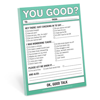  Knock Knock Make A Decision Pad, Checklist Funny Office  Notepads