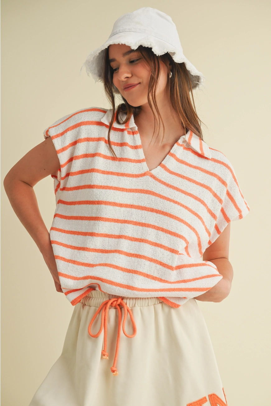Rocky Top Stripes Terry Cloth Shirt