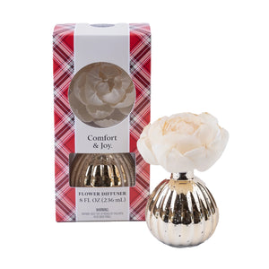 Comfort & Joy Holiday Flower Diffuser - Black Sheep Boutique