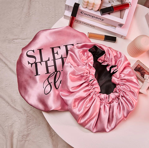 Customized Sleep Then Slay Satin Bonnet