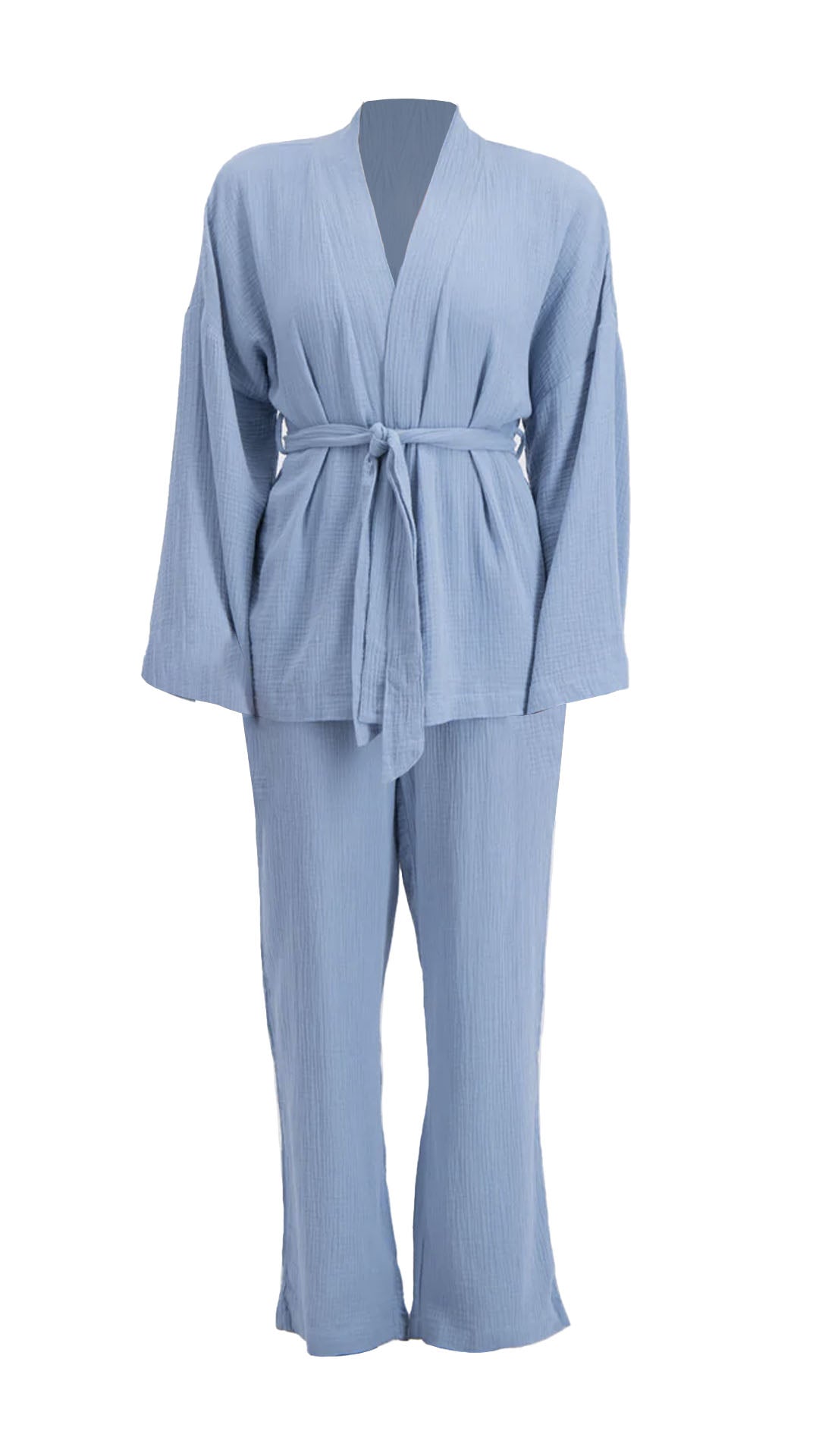 Jasmine Alexa Mallorca Robe Powder Blue